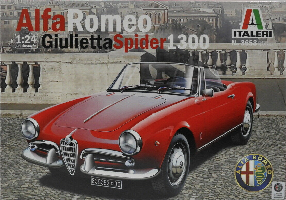 maquette alfa romeo giuletta spider